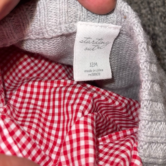 Boys 3 piece matching set sweater long sleeve dress shirt corduroy pants outfit - Picture 7 of 12